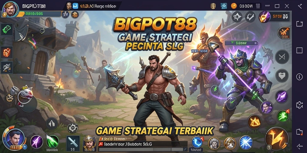 Tampilan gameplay mendebarkan di BIGPOT88 dengan strategi yang seru.