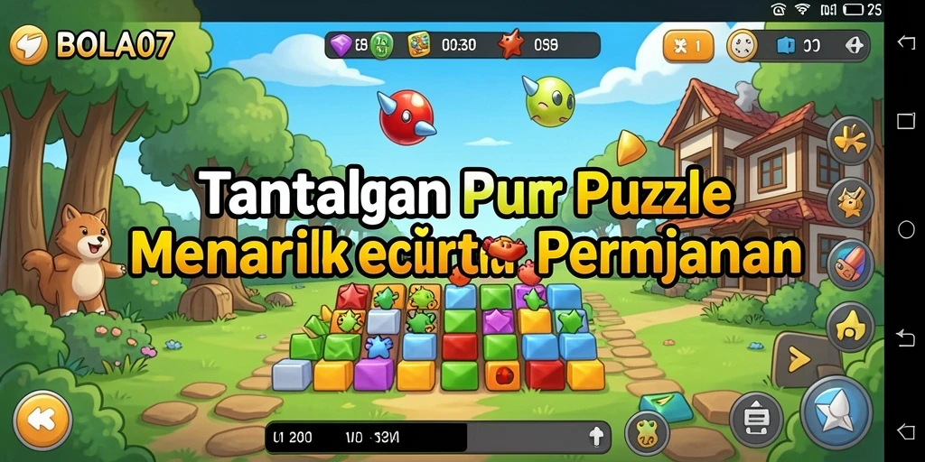 Tampilan gameplay menarik dalam BOLA07 yang memikat pemain.