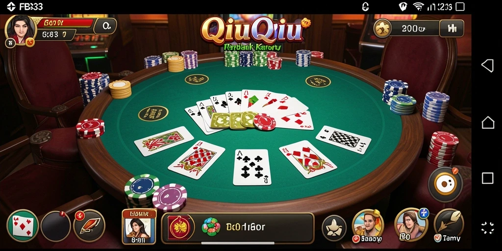 Gameplay QiuQiu yang seru dan kompetitif di FB333.