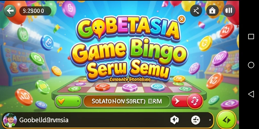 Tampilan gameplay seru di GOBETASIA dengan desain yang menarik.