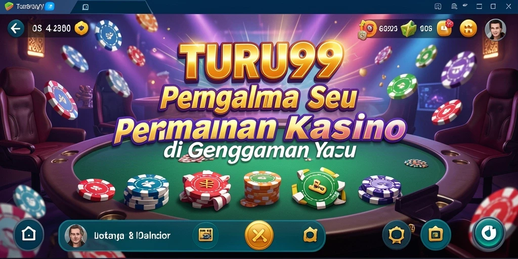 Tampilan gameplay menyenangkan di TURU99 dengan berbagai permainan Kasino.